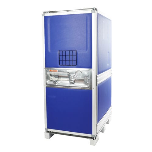 Contentor isotérmico de transporte - Isotec® TBX 1000 Liter - GEBHARDT Logistic Solutions GmbH - para logística / para produtos alimentares / para pescado