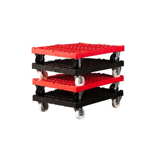 Carro tartaruga porta recipientes - GEBHARDT Logistic Solutions GmbH - em material plástico / para transporte