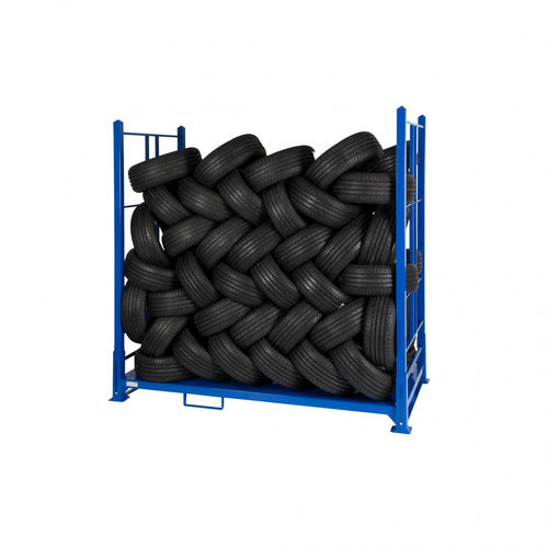 Sistema de armazenamento para armazém - ECOTIRErack® TR-EC-05 - GEBHARDT Logistic Solutions GmbH - de transporte / sob medida / para pneus