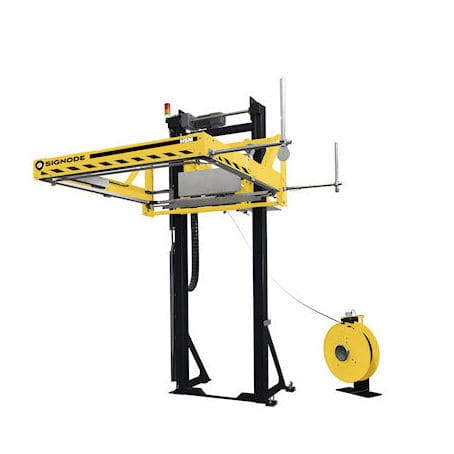 Máquina de arquear automática - HSM series - SIGNODE - para tubos planos / para fitas em polipropileno / para logística