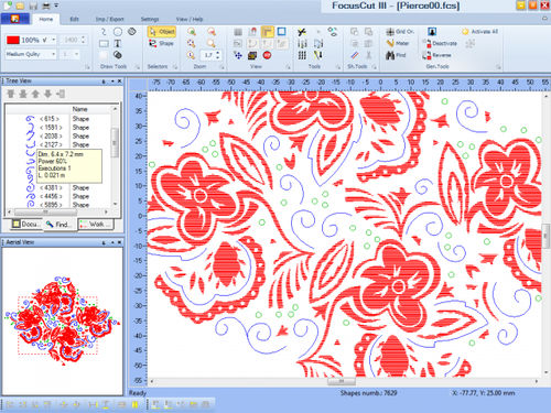 Software de programação - FOCUSCUT X - Proel TSI - gráfico / de desenho esquemático / usinagem a laser