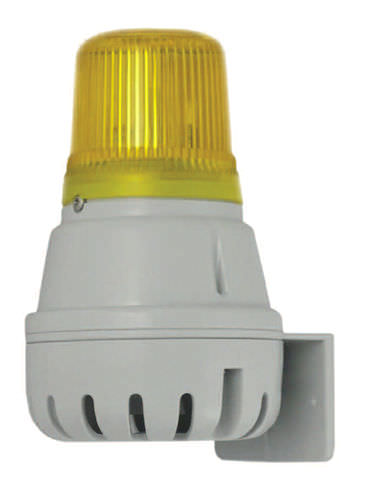 Buzzer de alarme IP65 - H100BX - E2S Warning Signals - com luz de xênon