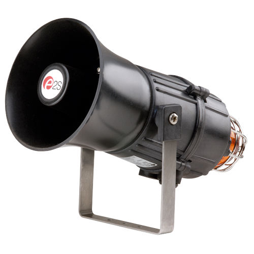Sinalizador sonoro para alarme com luz de xênon - E2xCS112-5 - E2S Warning Signals - com luz de sinalização / resistente à corrosão