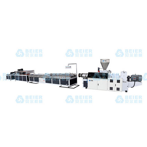 Linha de extrusão multicamadas - YF series - JIANGSU BEIER MACHINERY CO.,LTD - de parafuso duplo / com resfriamento a água / de perfis