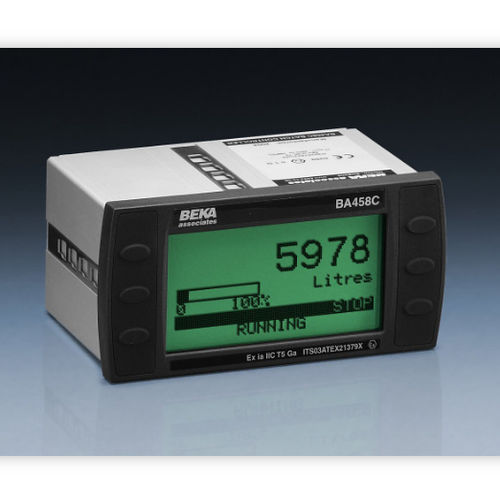 Controlador de batelada de segurança intrínseca - BA458C - BEKA - de instalação em quadro