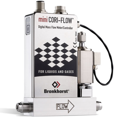 Medidor de vazão por efeito de Coriolis - MINI CORI-FLOW&trade; - Bronkhorst - de massa / para líquidos / em linha