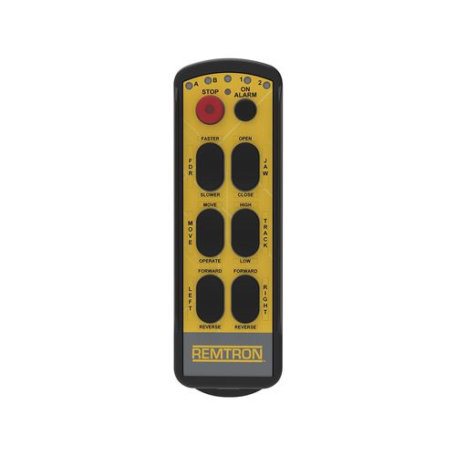 Controle remoto sem fio - Remtron™ 611 - Cattron - com botões / industrial / para guindaste