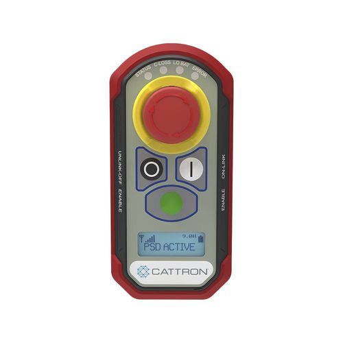 Sistema de parada de emergência via rádio - Safe-E-Stop™  - Cattron