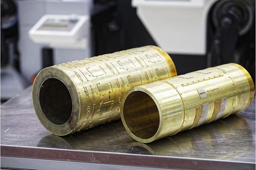 Cilindro de gofragem - QC-Hot Foil - Nilpeter