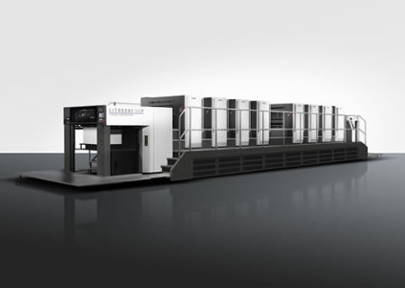 Máquina de impressão por rotogravura - LITHRONE G40P - Komori - de 4 cores / de 8 cores / de 10 cores