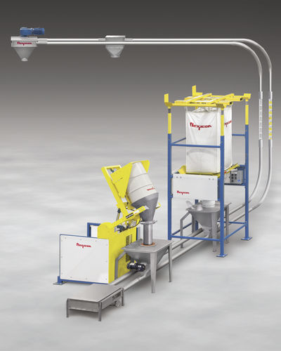 Transportador de corrente - FLEXI-DISC™ - FLEXICON - horizontal / tubular / de transporte