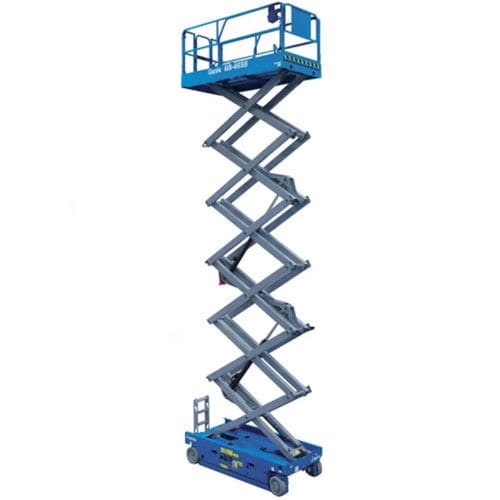 Plataforma elevatória tipo tesoura móvel - GS™-4655 - Genie - elétrica / para ambiente interno / para ambiente externo