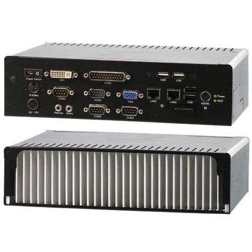 Computador embutido - AR-ES5430FL - Acrosser Technology - Intel® Core™ 2 Duo / SATA / DVI