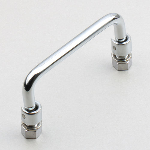 Puxador pivotante - LS506  - NINGBO SHENGJIU CABINETS LOCK - para porta / em cromo / em U