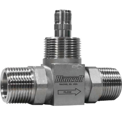 Medidor de vazão de turbina - 1100 - Badger Meter - volumétrico / para líquidos / vertical