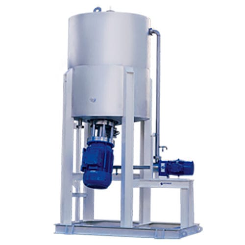 Misturador rotor-estator - D 2500 - SILVERSON MACHINES - para fundo de tanque / em linha / de líquido-sólido
