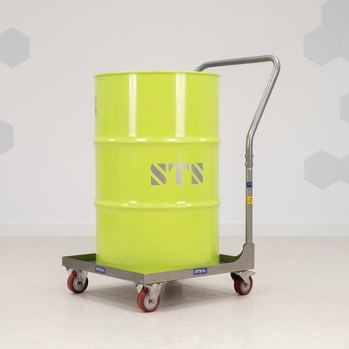 Carro tartaruga circular - DDL200-SS - STS - Bespoke Handling Equipment - para serviços pesados / metálico / para tambores