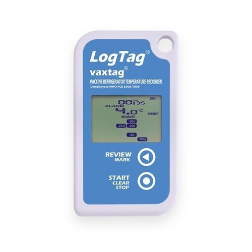 Registrador de dados de temperatura - VAXTAG - Logtag - com display LCD / para monitoramento / para armazenamento