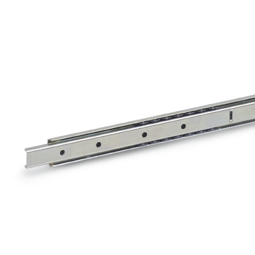 Corrediça linear telescópica - GN 1400 - Otto Ganter GmbH & Co. KG - para extração parcial / de esferas / em aço zincado