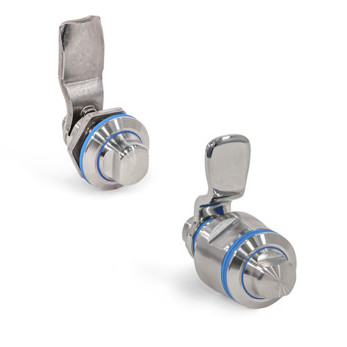 Fecho higiênico - GN 1150 - Otto Ganter GmbH & Co. KG - com quarto de volta / em aço inoxidável