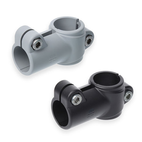 Conector para tubos redondos - GN 192.9 - Otto Ganter GmbH & Co. KG - em T / em aço inoxidável / ajustável