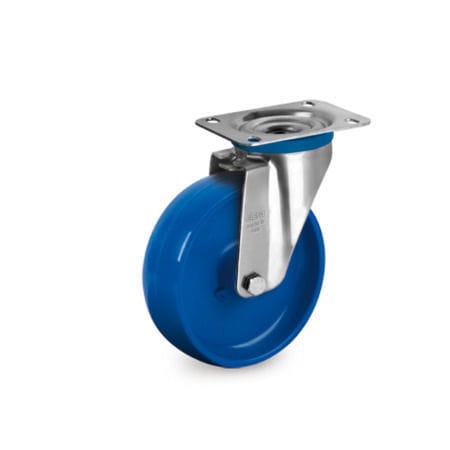 Rodízio giratório - GN 22892 - Otto Ganter GmbH & Co. KG - fixo / com placa de fixação / para carrinho