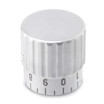 Botão de comando serrilhado - GN 436.1 - Otto Ganter GmbH & Co. KG - mecânico com indicador de posição