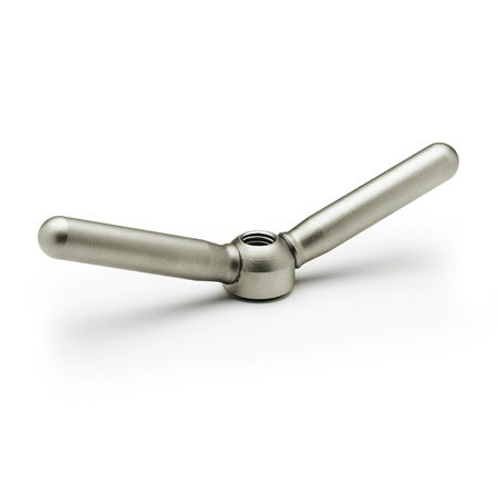 Alavanca de aperto em aço inoxidável - GN 99.8 - Otto Ganter GmbH & Co. KG - com rosca / inoxidável