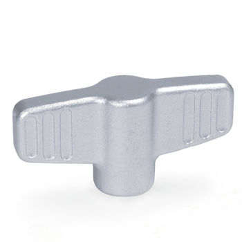 Porca borboleta - GN 834 - Otto Ganter GmbH & Co. KG - em aço inoxidável / com encaixe para tubo flexível