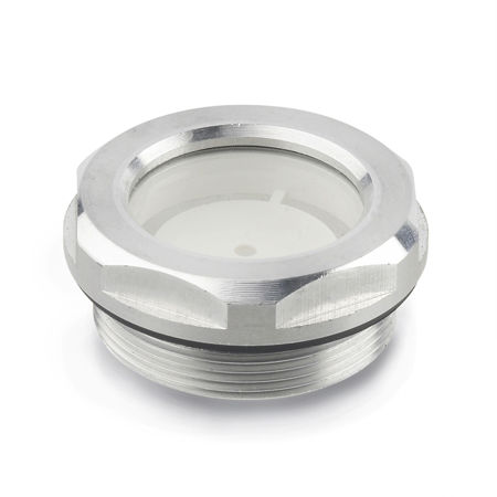 Indicador de nível de óleo - GN 743 - Otto Ganter GmbH & Co. KG - visual / com rosca / de vidro