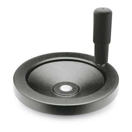 Volante de manobra - GN 323 - Otto Ganter GmbH & Co. KG - maciço / em alumínio / em plástico