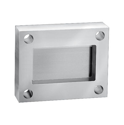 Placa de aço usinada perfurada - KR25/b1xl1xs1/Mat - HASCO