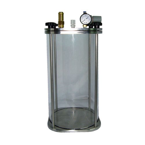 Tanque pressurizado transparente - 1000CL-CT - SR-TEK - em aço inoxidável / ASME