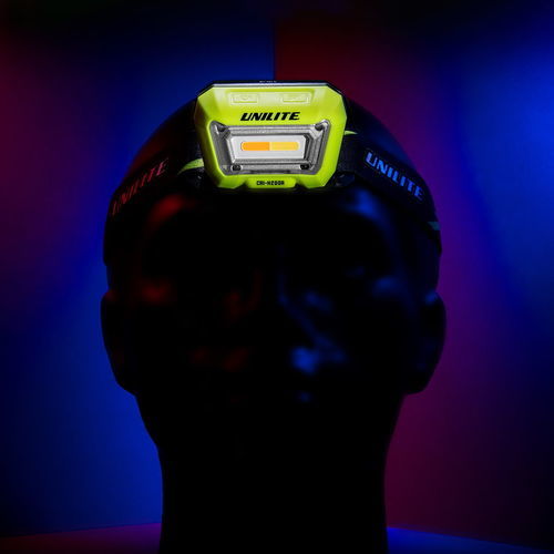 Lanterna de cabeça de LED - CRI-H200R - Unilite - IP65 / resistente à água / à prova de poeira