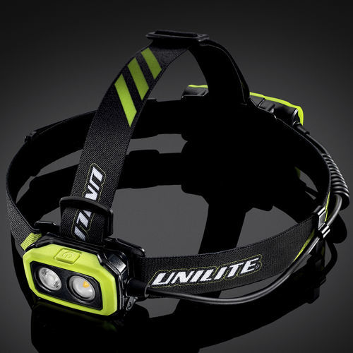 Lanterna de cabeça de LED - HT-680R - Unilite - com bateria / recarregável / IP65