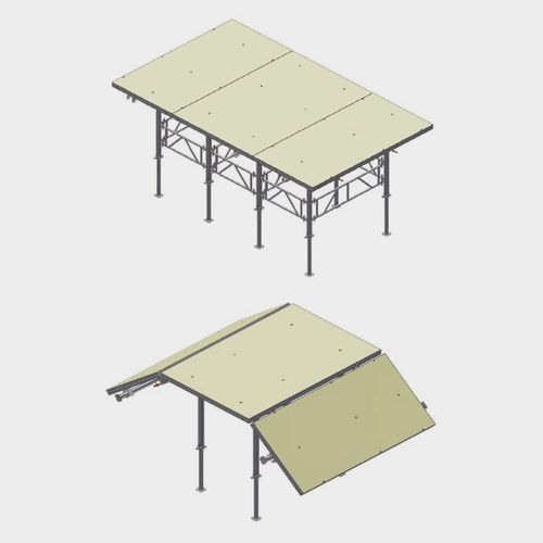 Fôrma trepante - SUPER DESTIL - Farina Formworks ITALY | Formworks | Props | Scaff - para paredes / de placas para pavimentação / em aço