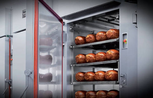 Estufa de defumação e cozimento de carne - ARQ - maurer-atmos - para salsichas / para a indústria alimentícia