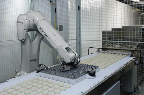 Robô articulado - RONDObot - rondo - para a indústria alimentícia / à prova de água