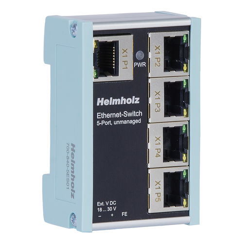 Switch de rede não gerenciável - FLEXtra FLAT - Helmholz GmbH & Co. KG - 8 portas / 5 portas / 16 portas