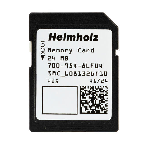 Cartão de memória 24 MB - 700-954-8LF04 - Helmholz GmbH & Co. KG - industrial