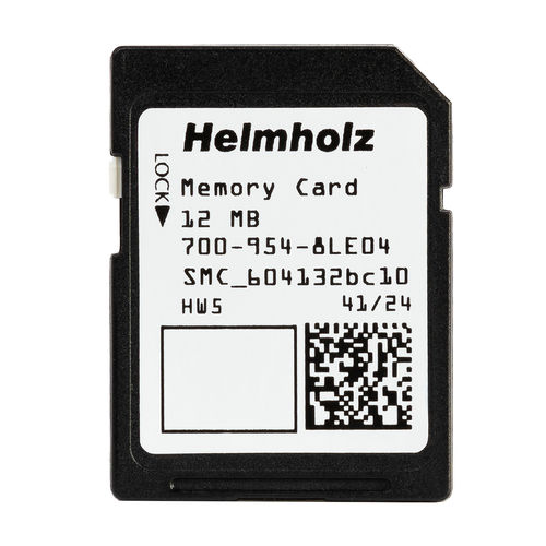 Cartão de memória 12 MB - 700-954-8LE04 - Helmholz GmbH & Co. KG - industrial