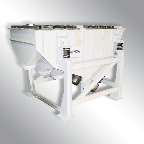 Peneira para a indústria alimentícia - AViTEQ Vibrationstechnik GmbH - vibratória linear / para produtos a granel / por correia transportadora