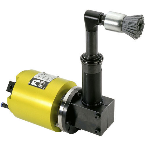 Fuso para rebarbagem - Angle-Flexibrush Serie 100 - AMTRU - de usinagem / de escovagem / com motor pneumático