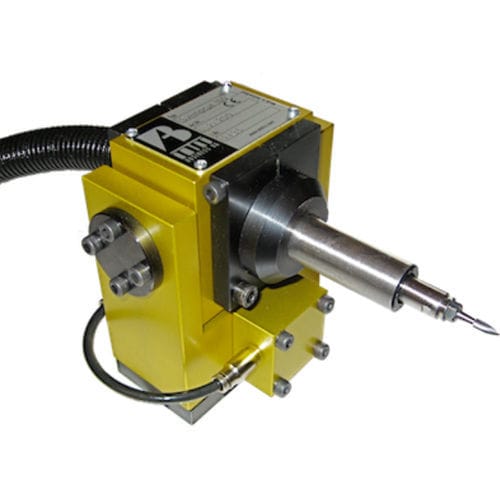 Fuso de fresagem - Swingcut 100 - AMTRU - de rebarbagem / com motor pneumático / para robô