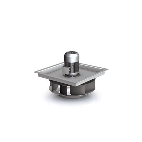 Ventilador centrífugo - Q2M - Nicotra Gebhardt - em aço inoxidável / para motor / industrial