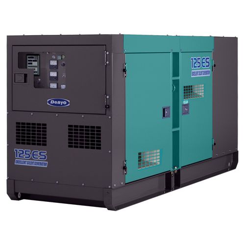 Grupo gerador de energia a diesel - DCA-125ESK - Denyo - trifásico / estacionário / 50 Hz