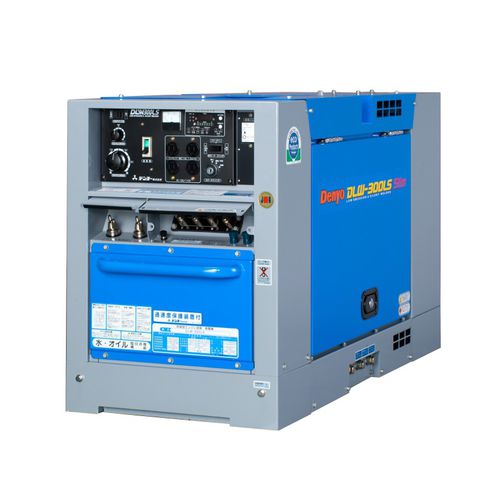 Máquina de solda MMA - DLW-300LS - Denyo - com eletrodo / trifásica / com grupo gerador de energia