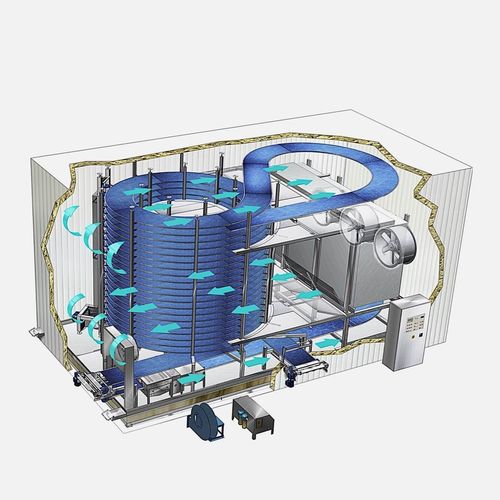Congelador em espiral - Tecno Pool - de processo / de resfriamento / para o setor alimentar