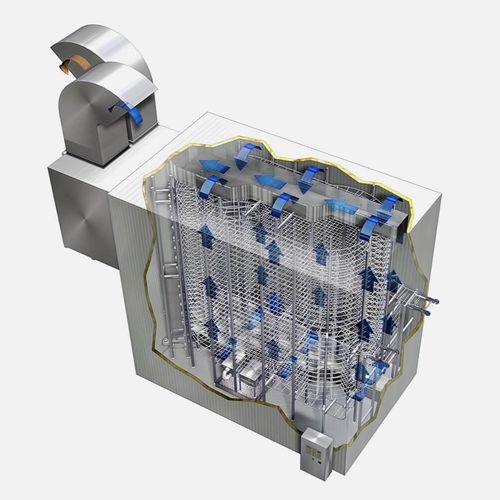 Resfriador para a indústria alimentícia - Tecno Pool - com condensação a ar