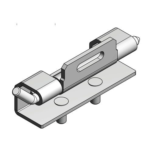 Dobradiça invisível - AHG-331 - Arihant Panel Fittings Private Limited - desmontável / lateral / em aço inoxidável